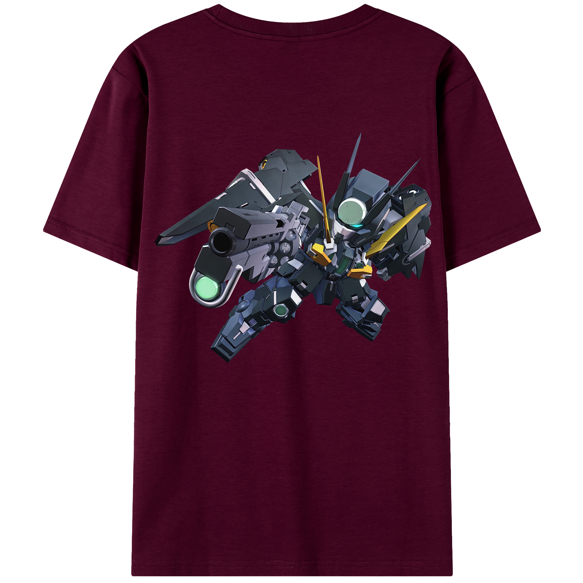 （画像用） 機動戦士ガンダム Mobile Suit Gundam レディース半袖Tシャツ(バックプリント)